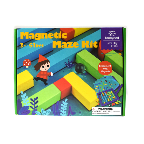 MAGNETIC MAZE KIT PUZZLE GAME