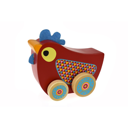 CHICKEN WIND N WALK MUSIC BOX