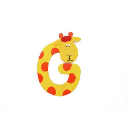 ANIMAL LETTER G YELLOW