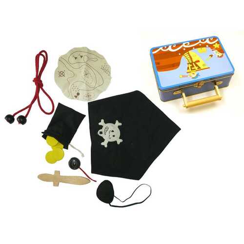 PIRATE PLAYSET IN TIN CASE