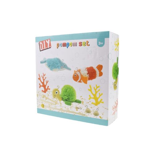 DIY CRAFTS-FISH POM POM CRAFT KIT