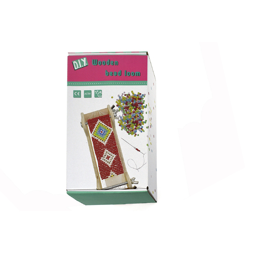 WOODEN BEAD LOOM CRAFT KIT