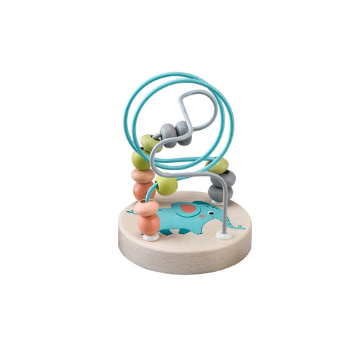ELEPHANT JUNGLE ANIMAL SMALL ROLLER COASTER BEAD MAZE