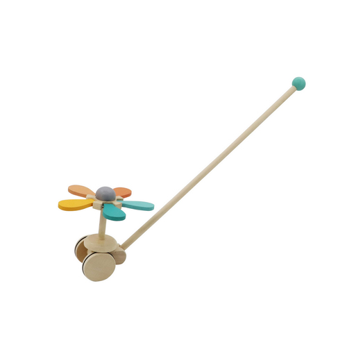 CALM & BREEZY PUSH ALONG SPINNING FLOWER