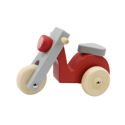 RETRO MOTORCYCLE RED