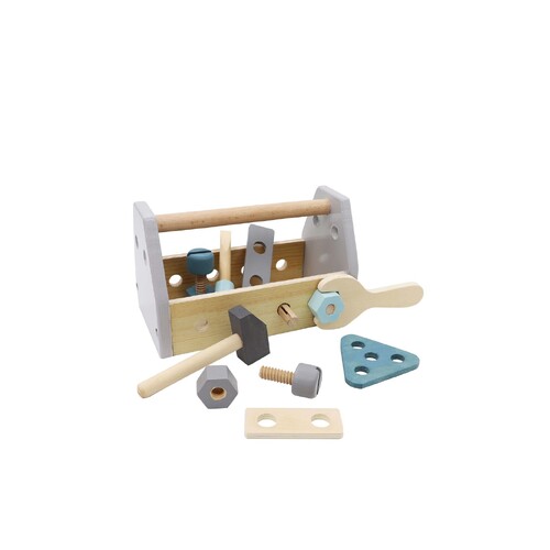 CALM & BREEZY WOODEN TOOLBOX
