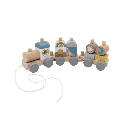 CALM & BREEZY STACKING BLOCK TRAIN