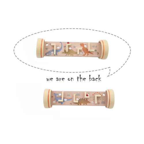 DINOSAUR LABYRINTH IN TUBE DOUBLE SIDED D1