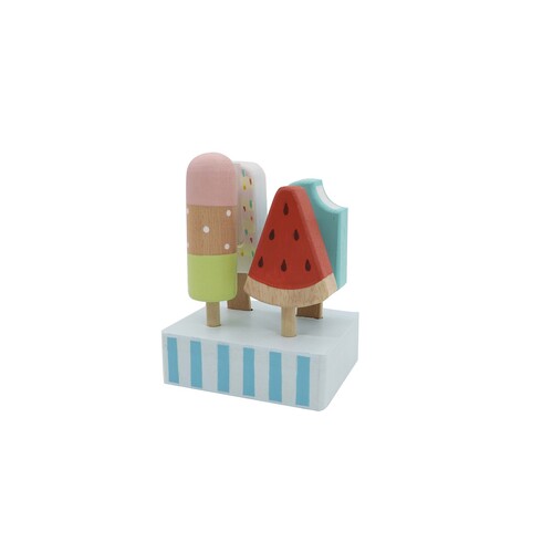 WOODEN ICY POLE SET