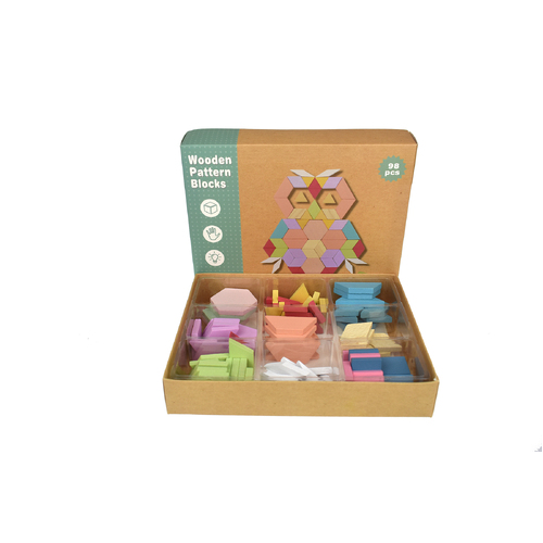 CALM & BREEZY WOODEN PATTERN BLOCKS