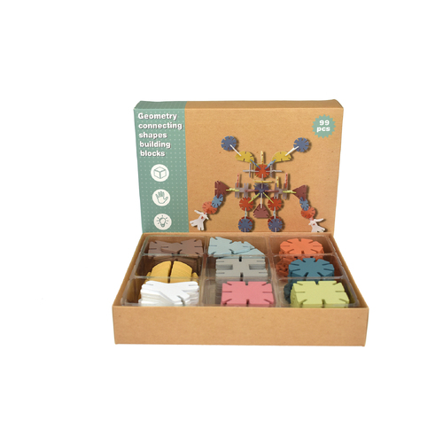 CALM & BREEZY GEOMETRY CONNECTING SHAPE BUILDING BLOCKS