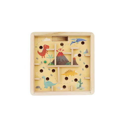 WOODEN DINOSAUR LABYRINTH