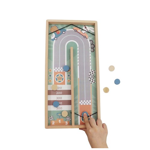 WOODEN SLING PINBALL GAME