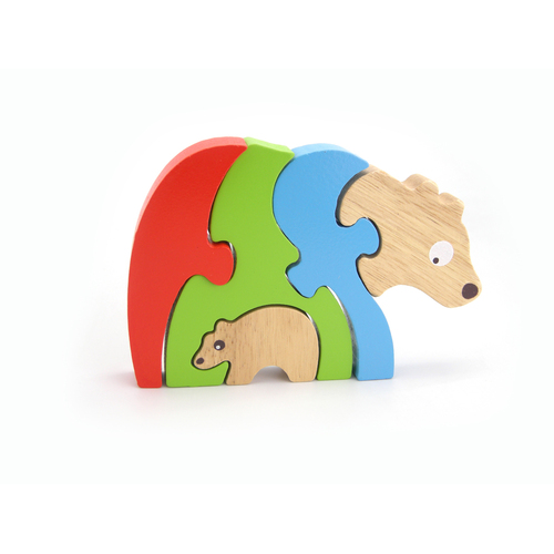 STACKING JIGSAW-BEAR & BABY