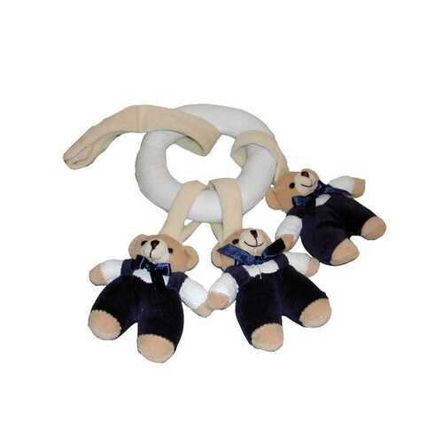 3 BEAR IN RING PLUSH TOY