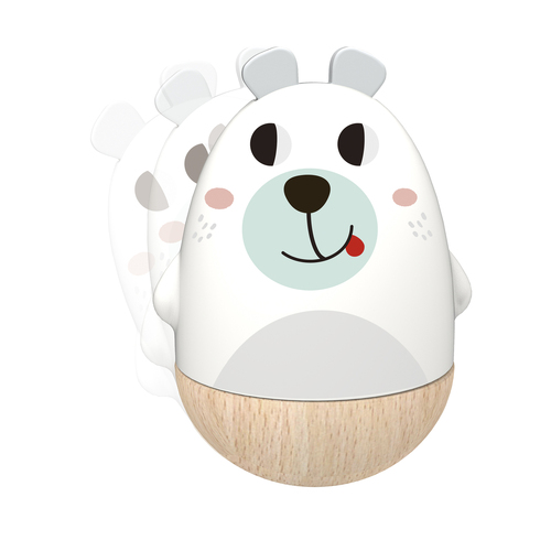 WIND UP MUSICAL TUMBLER - BEAR