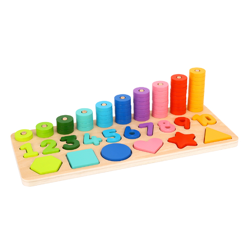 COUNTING STACKER WITH SHAPES