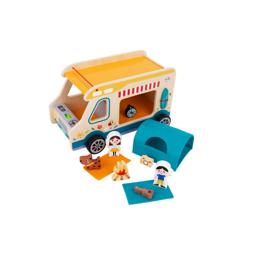 CAMPING RV CARAVAN PLAYSET