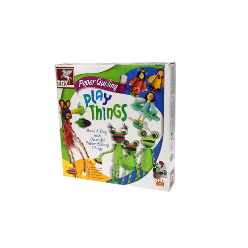 PAPER QUILLING PLAY THINGS CRAFT KIT