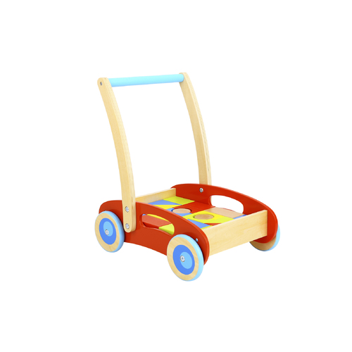 BABY WALKER WITH BLOCKS