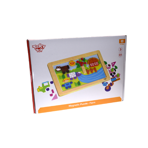 MAGNETIC PUZZLE BOARD- FARM