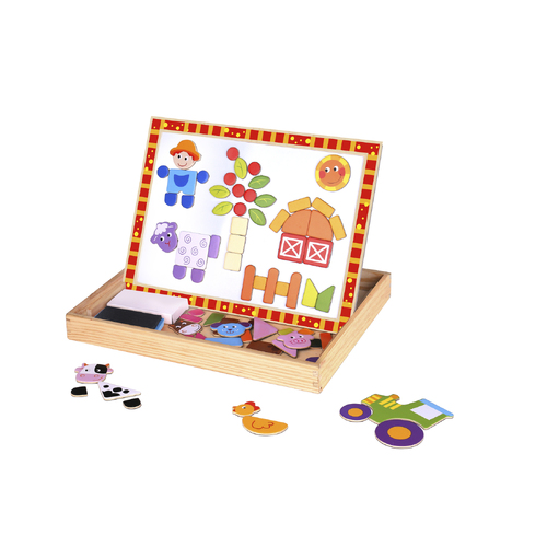 MAGNETIC PUZZLE BOX - FARM