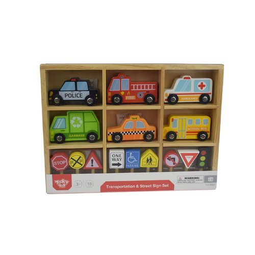 TRANSPORTATION VEHICLES & STREET SIGNS