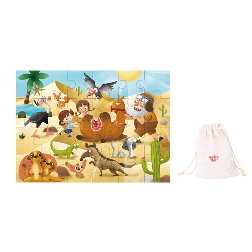 DESERT EXPLORATION JIGSAW PUZZLE 24PCS