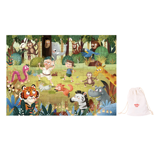 FOREST JIGSAW PUZZLE 100PCS