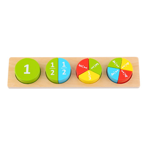 ROUND FRACTIONS BLOCK PUZZLE