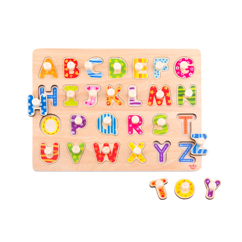 ALPHABET PEG PUZZLE