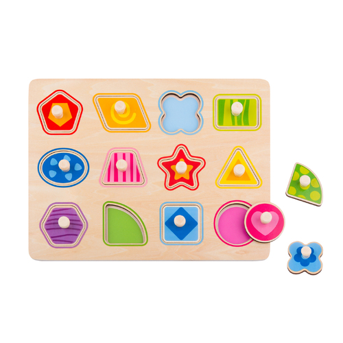 SHAPE  PEG PUZZLE