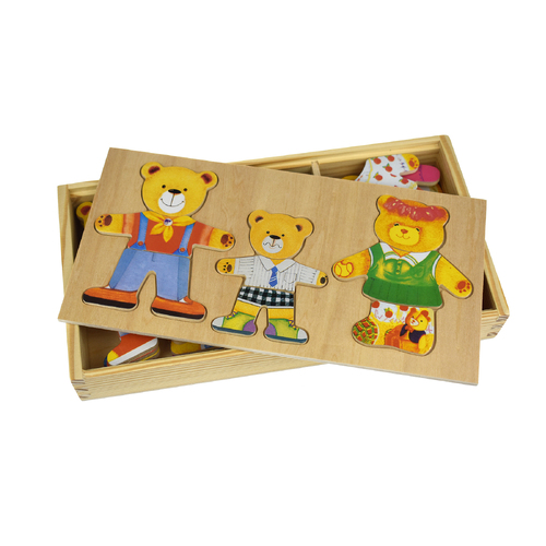 DRESSING BEAR FAMILY