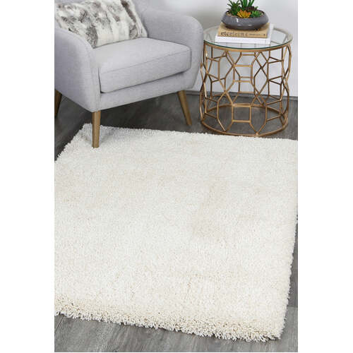 Arctic Plush Cream Shaggy Rug 120x160 cm