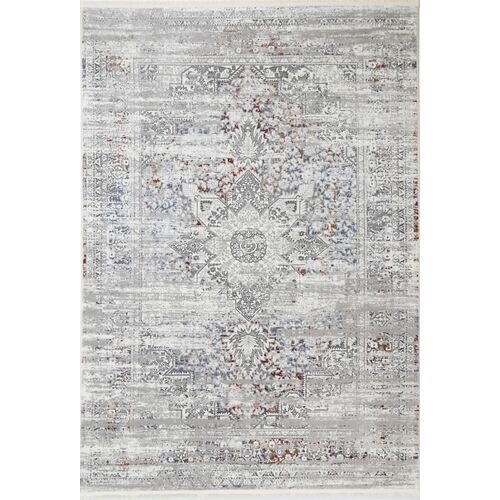 Cordelia Medalion Grey Multi Rug 160x230 cm