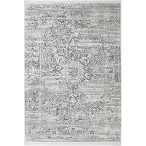 Cordelia Medalion Grey Rug 300x400 cm