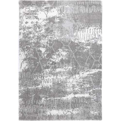 Yuzil Grey Abstract Rug 120x170cm