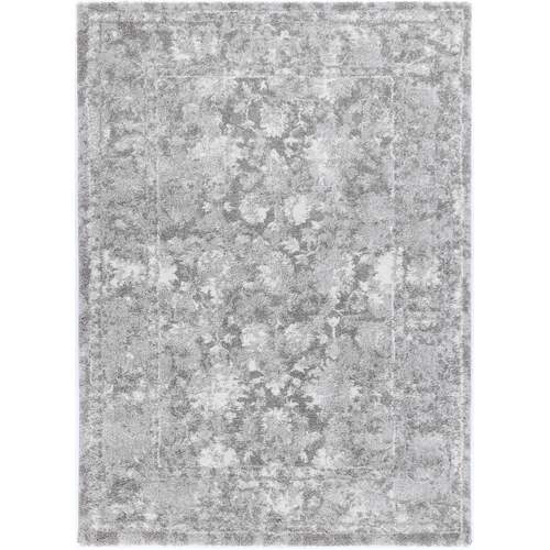 Yuzil Grey Floral Rug 200x290cm