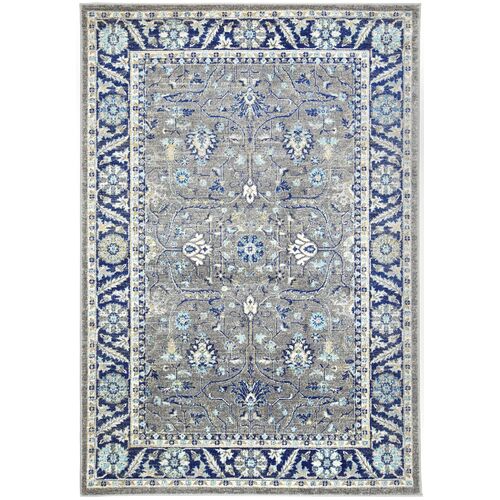 Delicate Navy Blue Oriental Rug 160x230 cm