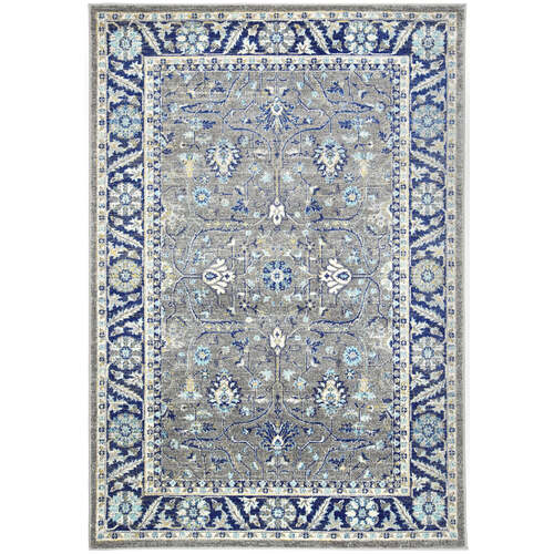 Delicate Navy Blue Oriental Rug 240x330 cm