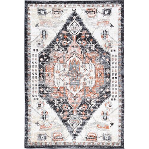 Anatolia Traditional Cream Black Rug 160x230cm