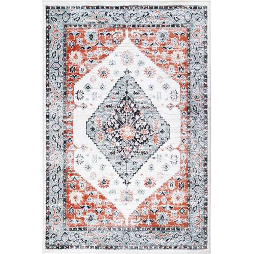Anatolia Traditional Cream Terracotta Rug 200x290cm