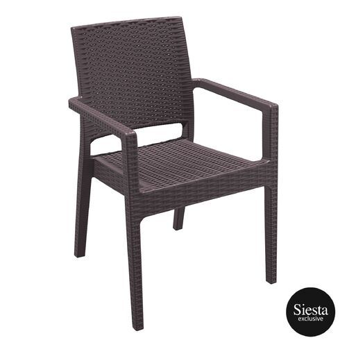 Ibiza Armchair - Chocolate