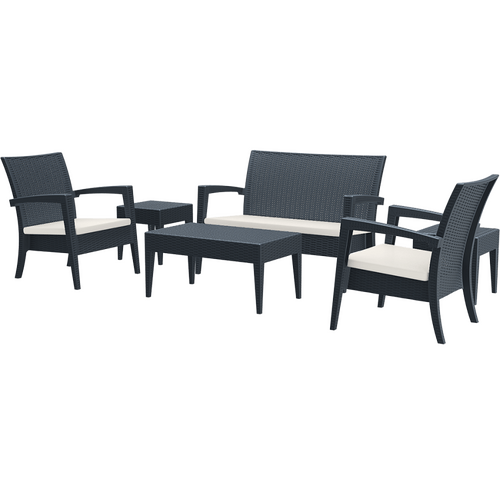 Tequila Lounge Set - Chocolate - No cushions