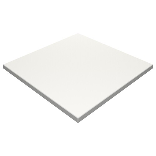 Werzalit White 600mm Square Duratop by SM France