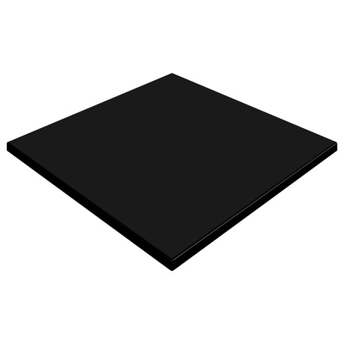 Werzalit Black 700mm Square Duratop by SM France