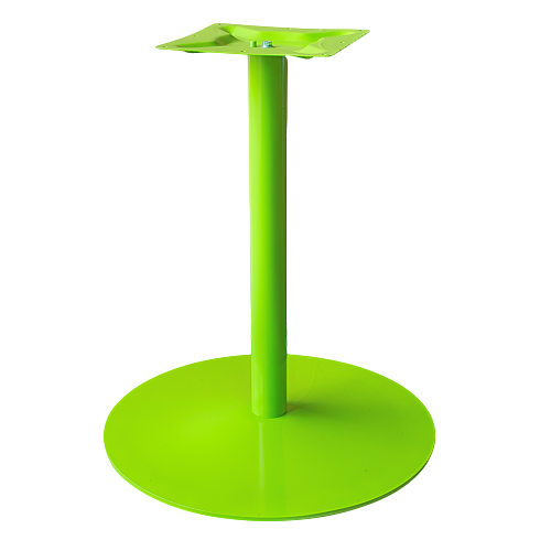 Coral Round Table Base - Green