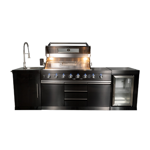 Kingsley 6 Burner Outdoor Kitchen BBQ Package High Grade #304 Stainless Steel