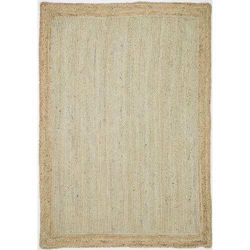 Hampton Light Pink Boarder Jute Rug 230x320cm