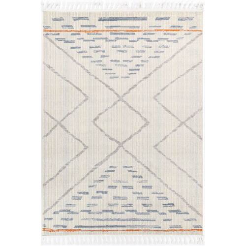 Pasto Tribal Light Grey Rug 240x330cm